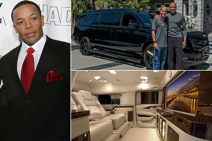 Dr. Dre & Nicole Young –  Cadillac Escalade ESV , Estimated $200K+
