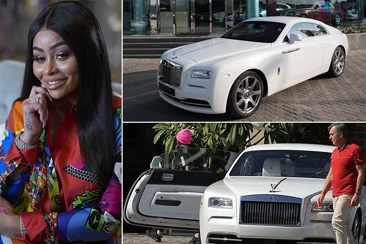 Blac Chyna –  Rolls-Royce Wraith , Estimated $400K
