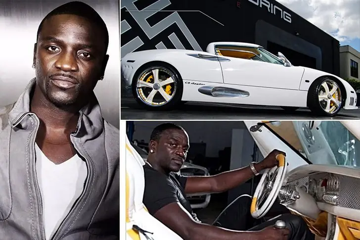 Akon – Spyker C8, Estimated $350K