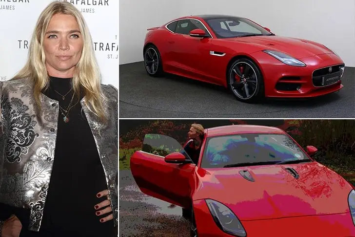 Jodie Kidd –  Jaguar F-Type , Estimated $150K
