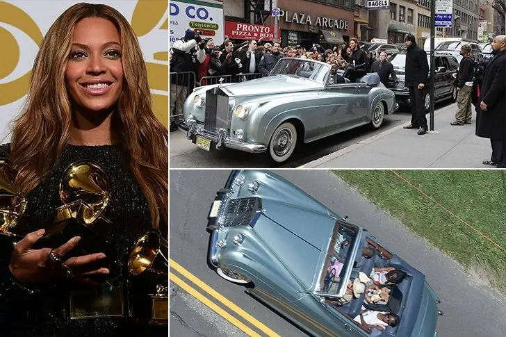 Beyoncé & Jay-Z –  Rolls-Royce Silver Cloud II Convertible , Estimated $1 Million