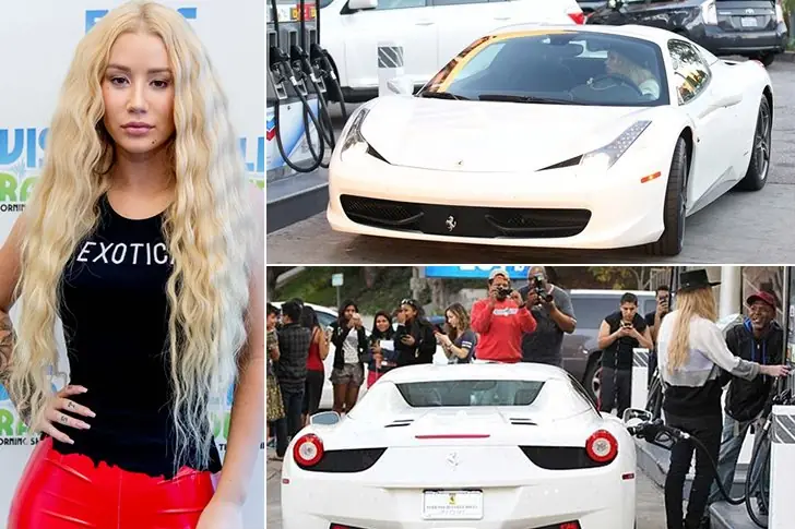 Iggy Azalea & Playboi Carti –  Ferrari 458 Italia , Estimated $225K
