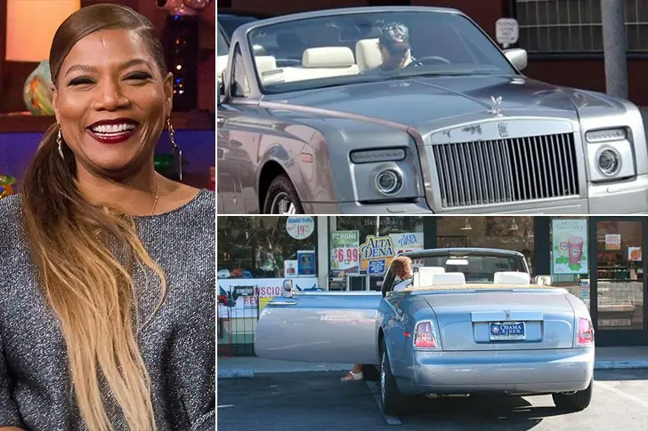 Queen Latifah –    Rolls-Royce Phantom Drophead Coupé , Estimated $370K