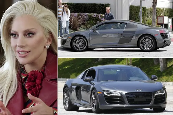 Lady Gaga –  Audi R8 , Estimated $165K