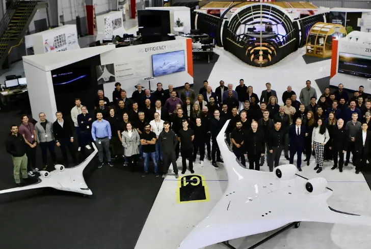 JetZero aircraft with airline support