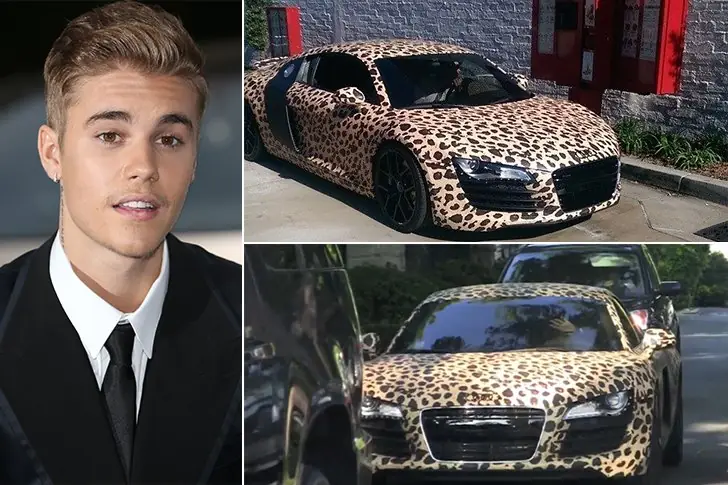 Justin Bieber & Hailey Bieber –  Audi R8 , Estimated $250K