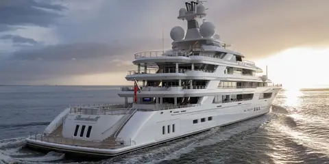 Lürssen Delivers 384-Foot Megayacht “Boardwalk” to Billionaire Owner