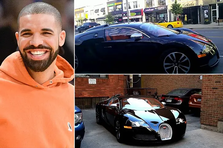 Drake –  Bugatti Veyron , Estimated $1.7 Million